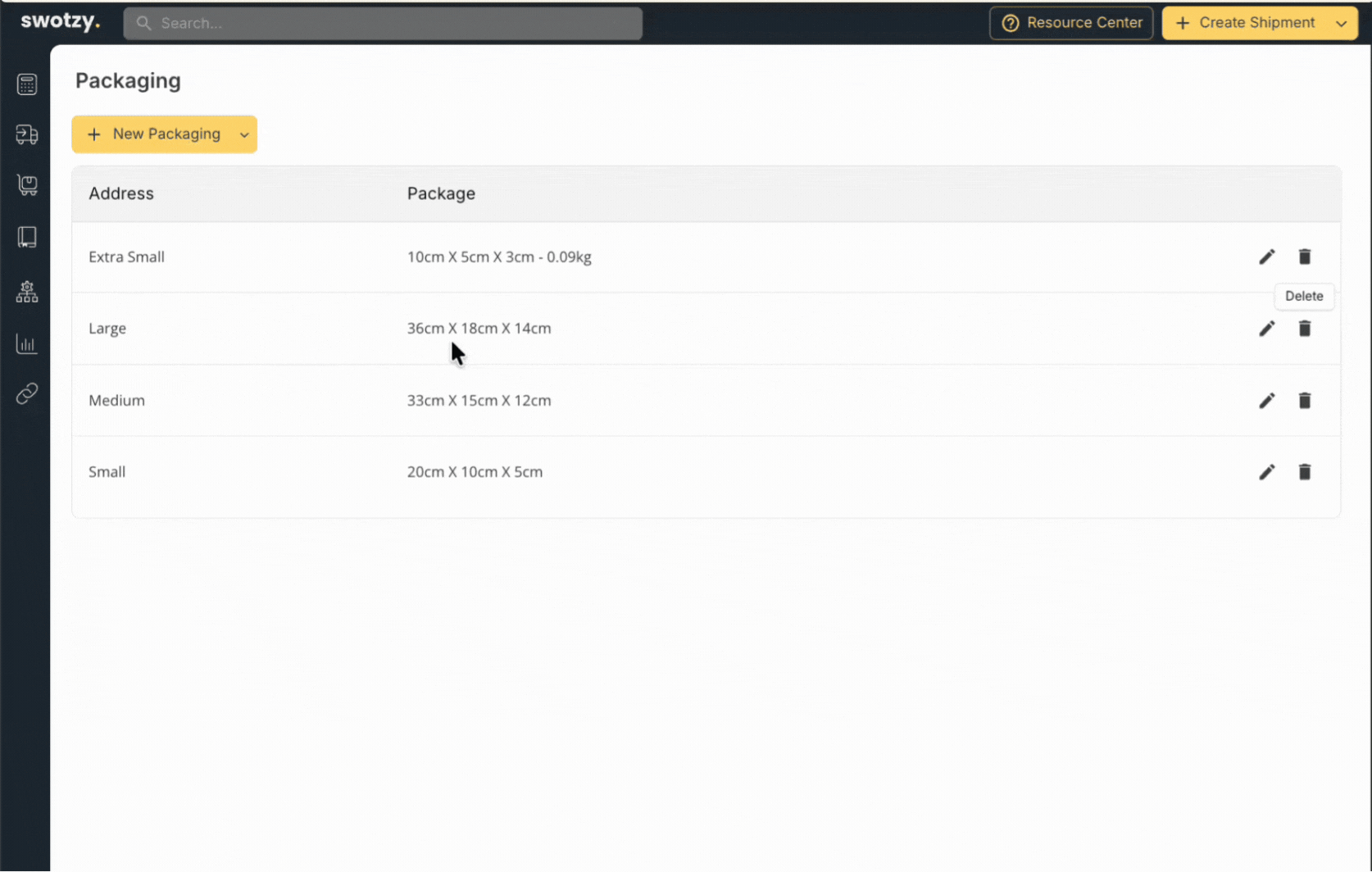 Add packaging to Swotzy Library.gif